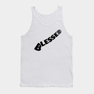 Blessed (black) Tank Top